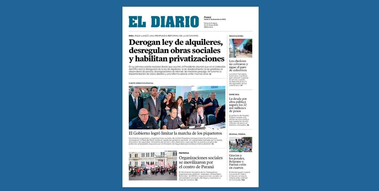 El Diario de Paraná dejó de tener su edición impresa
