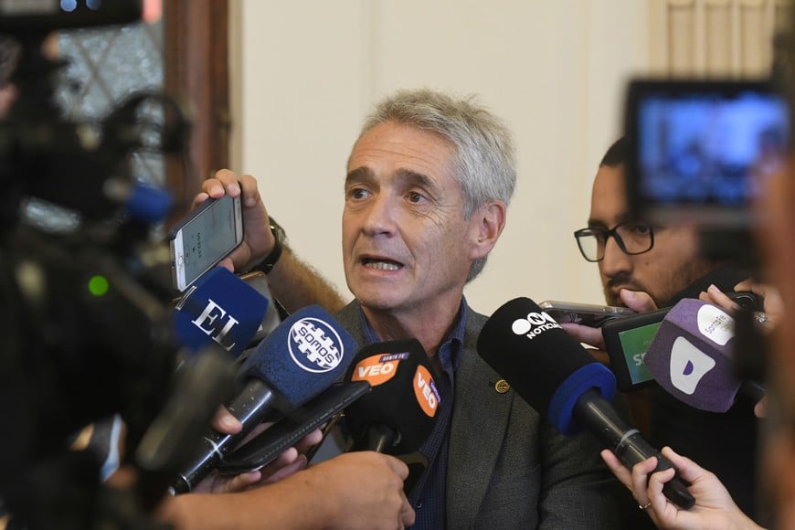 Alejandro Taborda, presidente de la Unión Industrial de Santa Fe. Crédito: Mauricio Garín