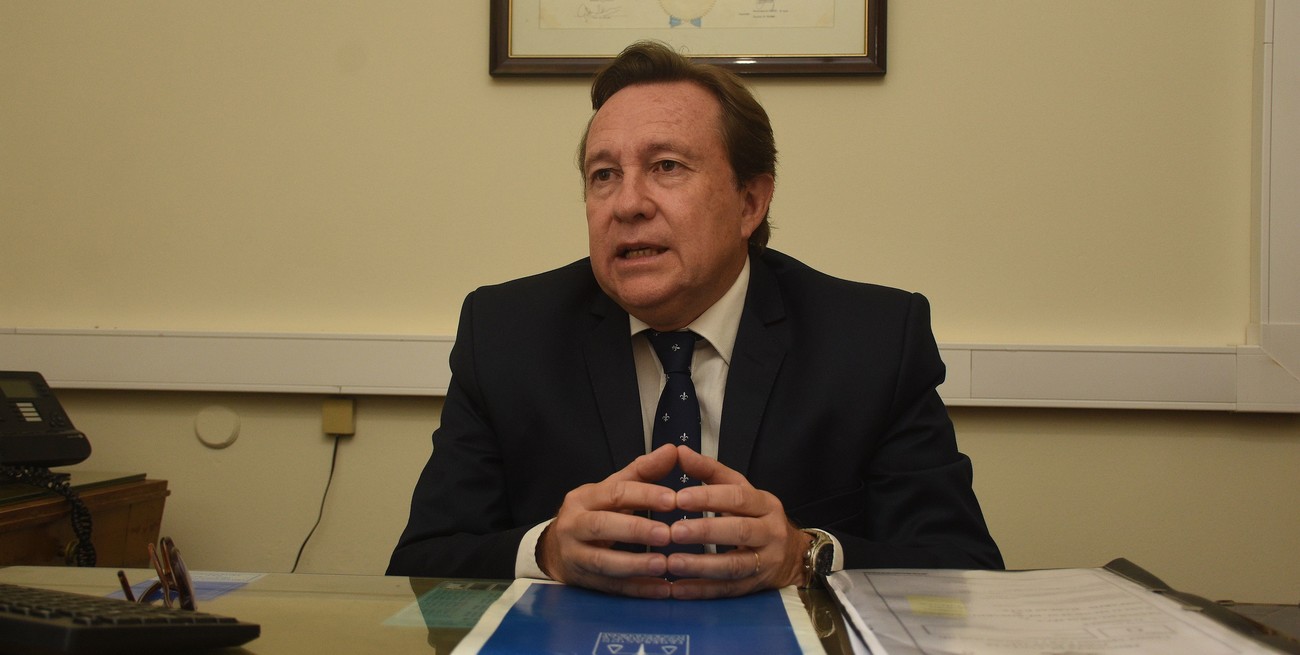 Uno de los puntos en los que coincidió con la reforma refiere a la unipersonalización de los Tribunales Colegiados, “estamos de acuerdo”, dijo el entrevistado. Crédito: Guillermo Di Salvatore