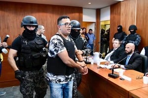 Guiller Cantero. en el juicio de 2017. Crédito: Marcelo Manera