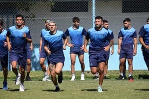 Trabajo y luego descanso por fin de año. Así lo planificó Medrán, el DT de Atlético de Rafaela.