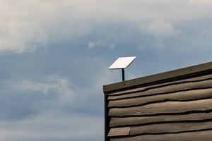 Imagen ilustrativa. Antena de Starlink. Crédito: Starlink