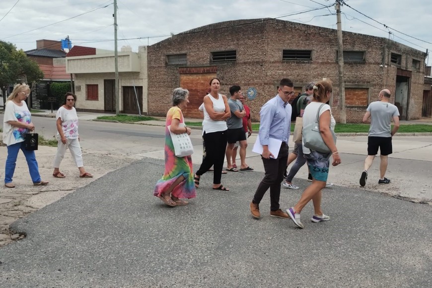 Vecinos de Mariano Comas.