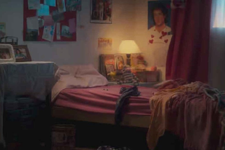 La habitación de Natalia Fraticelli en su casa paterna de Rufino. Foto: FR