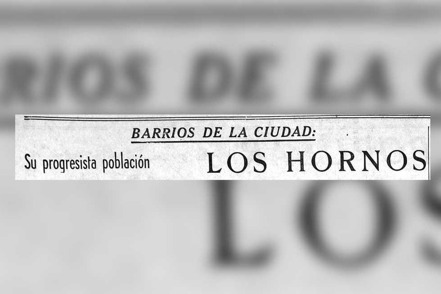 Uno de los títulos elegidos por El Litoral para describir a Los Hornos.
