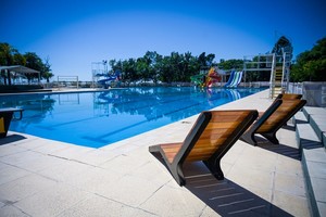 En las semanas previas al comienzo de la temporada, la Municipalidad realizó trabajos de acondicionamiento en todos los espacios, especialmente en baños y vestuarios.