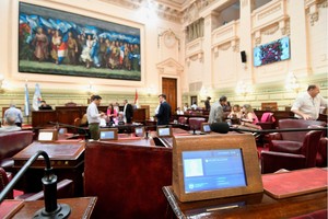 La Cámara de Diputados fue convocada para este jueves 4 de enero y garantizan la presencia del personal de apoyo a la tarea parlamentaria. Foto:  Pablo Aguirre.