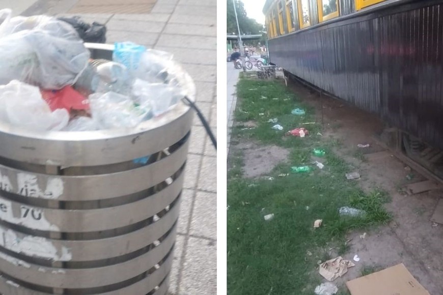 Vecinos preocupados por el estado del lugar.