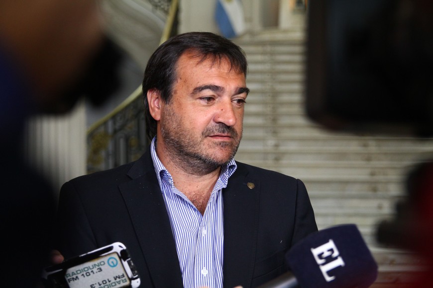 Diego Leone vuelve a la función pública a cargo de la Unidad Ejecutora especial creada por Pullaro. Crédito: Flavio Raina