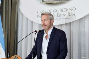 El gobernador de Entre Ríos, Rogelio Frigerio.