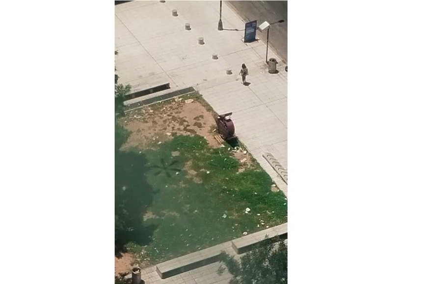 Así se ve la zona desde altura.