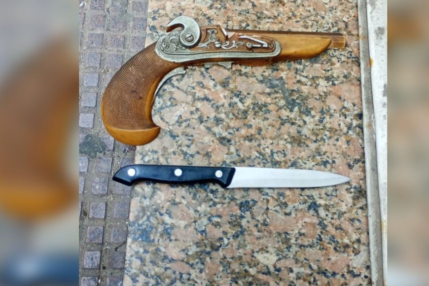 Se dio en el marco de patrullajes por las calles y por una investigación por robo.