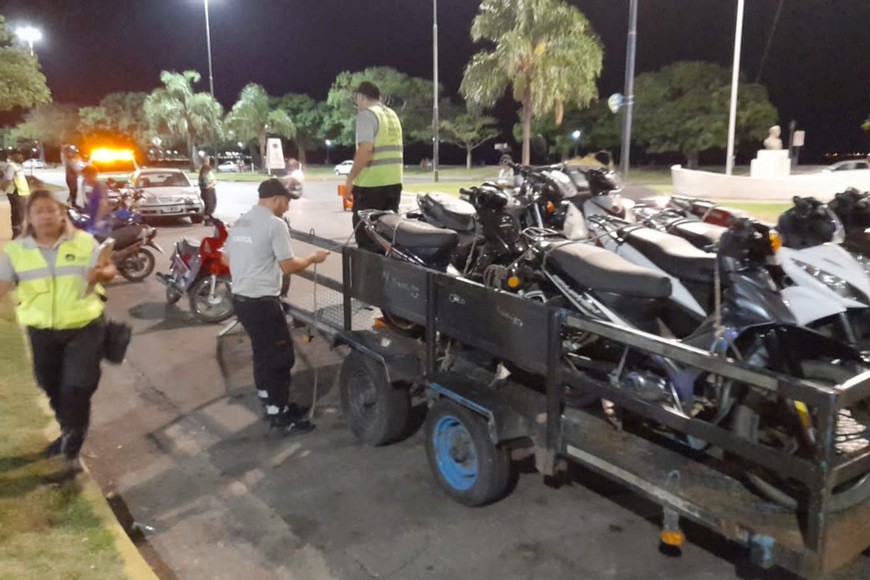 La Costanera fue uno de los sectores donde se realizaron los operativos.