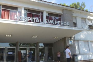 Estaba internada en el hospital Eva Perón de Granadero Baigorria. Crédito: Archivo El Litoral.