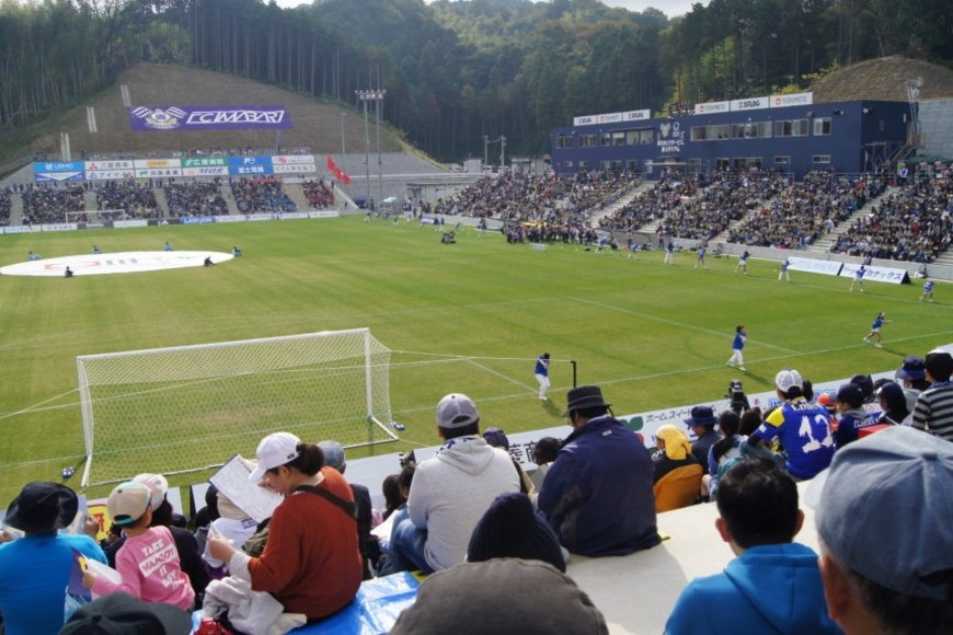 Estadio del Football Club Imabari. Crédito: Write Teach Japan