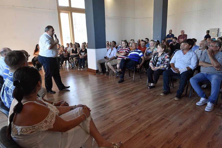 “Creo que hay una realidad que la vamos a contar el jueves, que tiene que ver con la ‘aparatología’ con la que nos encontramos para poder resolver los problemas de la ciudad”, dijo Poletti.

Pablo Aguirre.