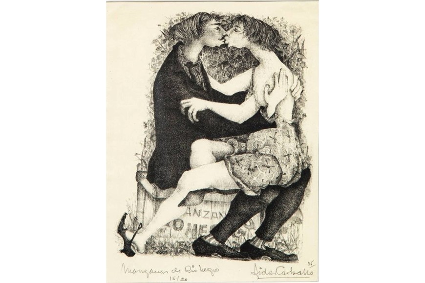 Aída Carballo: “Manzanas de Río Negro”, de la serie “Los amantes” (1965).