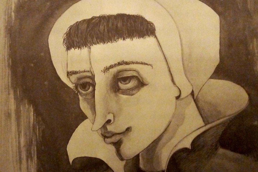 Aída Carballo: Ilustración para “Misteriosa Buenos Aires”, libro de Manuel Mujica Láinez.