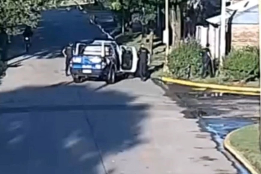 El hecho ocurrió en la mañana del sábado en la zona de San Luis y Libertad.