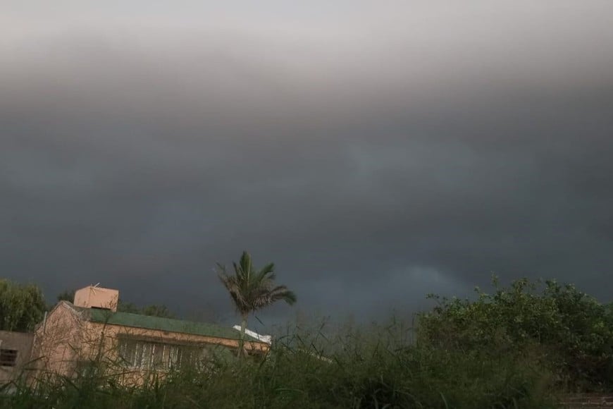 El cielo se fue cubriendo