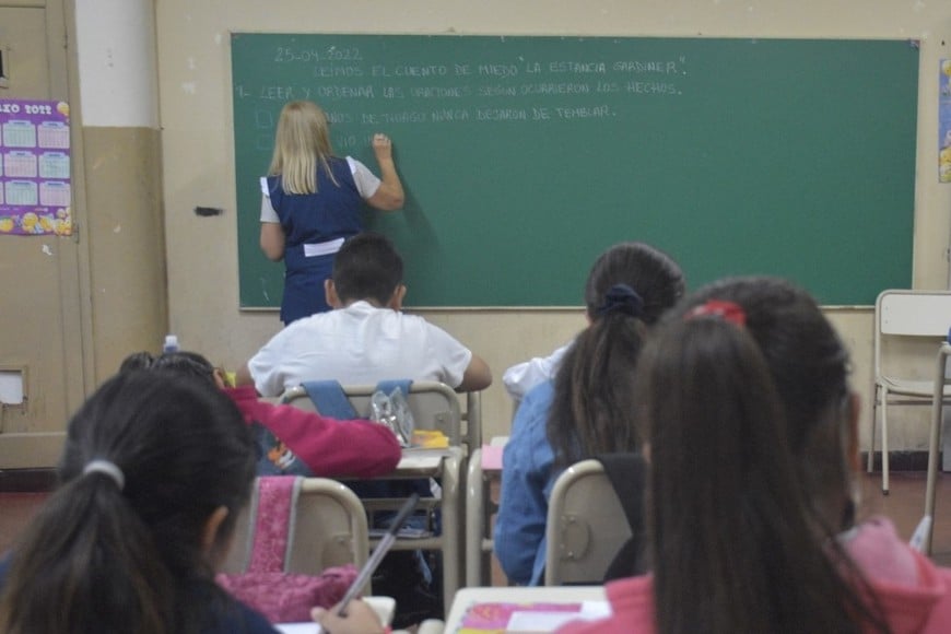 El ministerio de Educación dio a conocer el cronograma de concursos de titularización docente. Crédito: Flavio Raina.