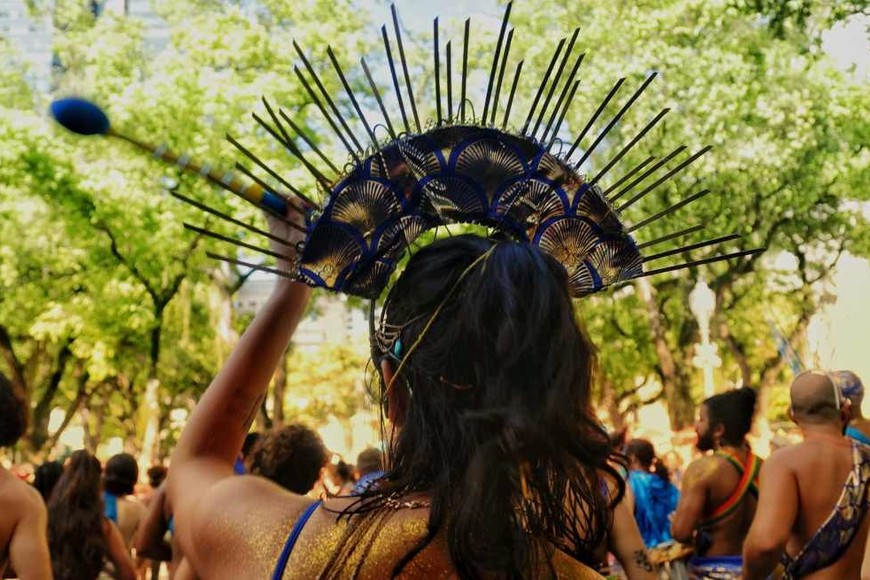Más de 453 comparsas participarán de la mayor fiesta popular brasileña. Crédito: Télam.