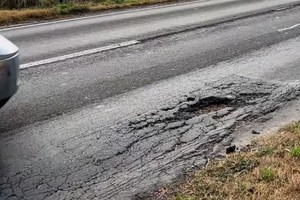 La ruta sigue presentando serios problemas en su traza por el departamento General López.