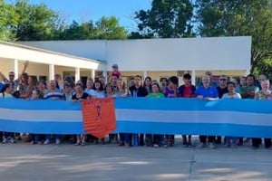 El hecho tuvo lugar en  la escuela N° 524 del barrio Carmen Luisa.