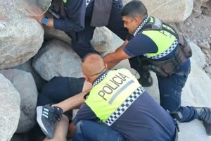 Momento en el que se realiza el rescate