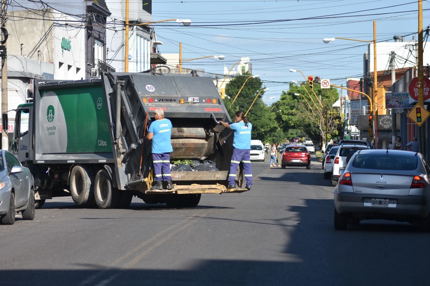 La medida de fuerza es por el despido de un trabajador. Foto: Manuel Fabatia