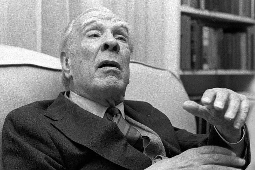 Jorge Luis Borges, una de las figuras claves de la literatura en habla hispana del siglo XX. Foto: Archivo El Litoral
