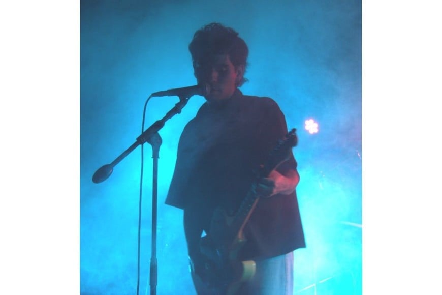 Luca Bocci, cantautor mendocino.