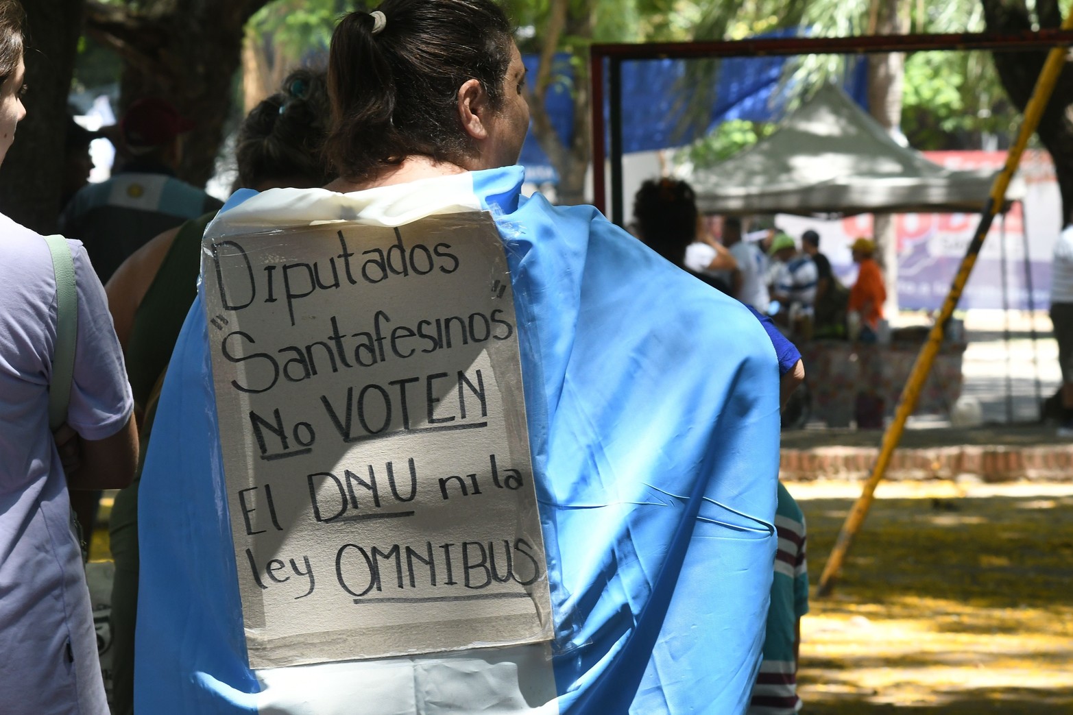 Primer paro general contra el gobierno nacional del Presidente Javier Milei