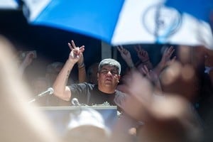 Pablo Moyano criticó a Luis Caputo. Crédito: Télam