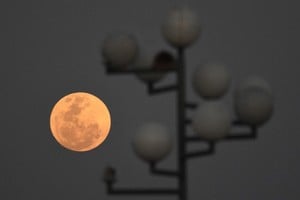 Luna llena en Leo. Crédito Pablo Aguirre