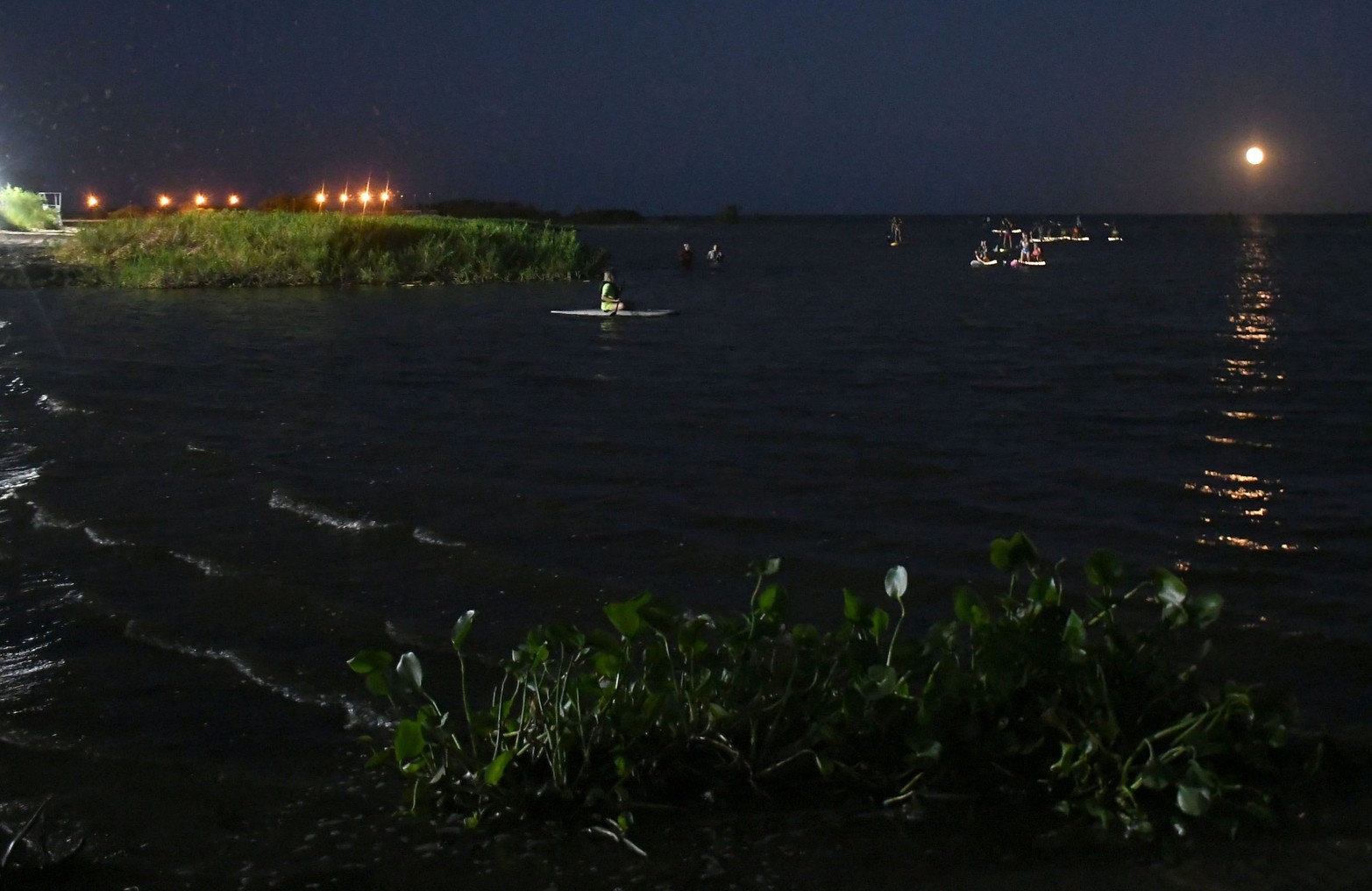 La primera  luna llena  del año.
