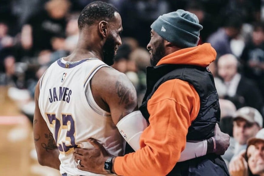 Kobe y LeBron comparten unos últimos momentos días antes del accidente