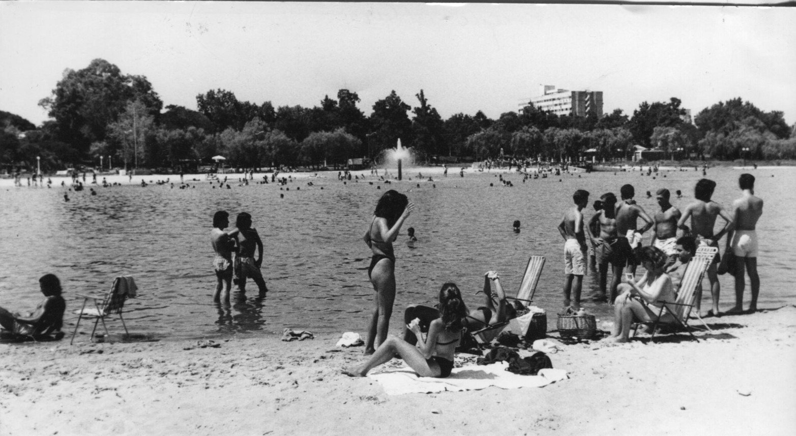 Balneario municipal década del 80.