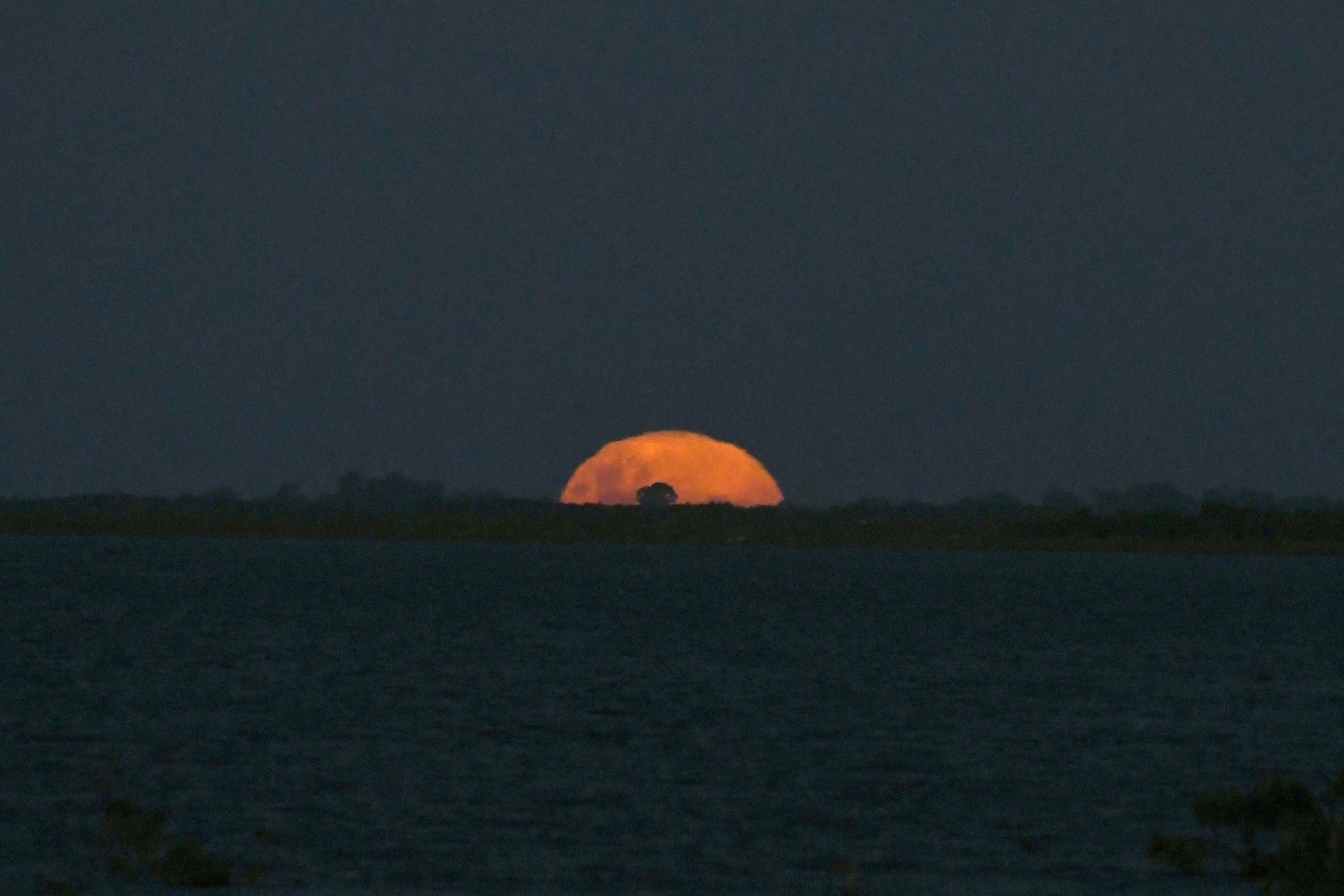 La primera  luna llena  del año.