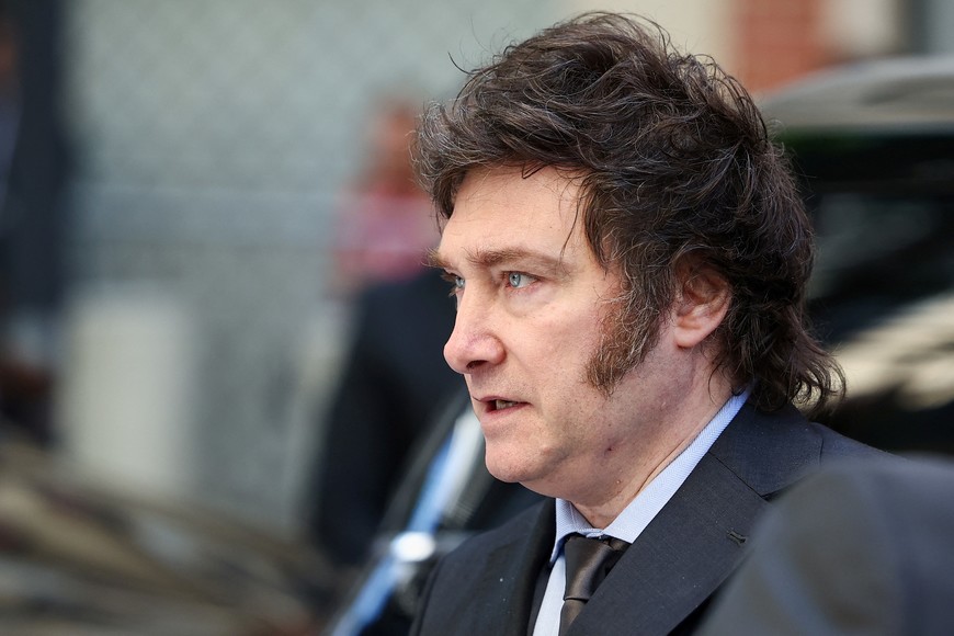 Milei confirmó que viajará a Israel. Crédito: Reuters