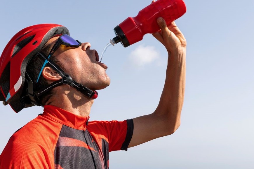 Es fundamental estar hidratado.