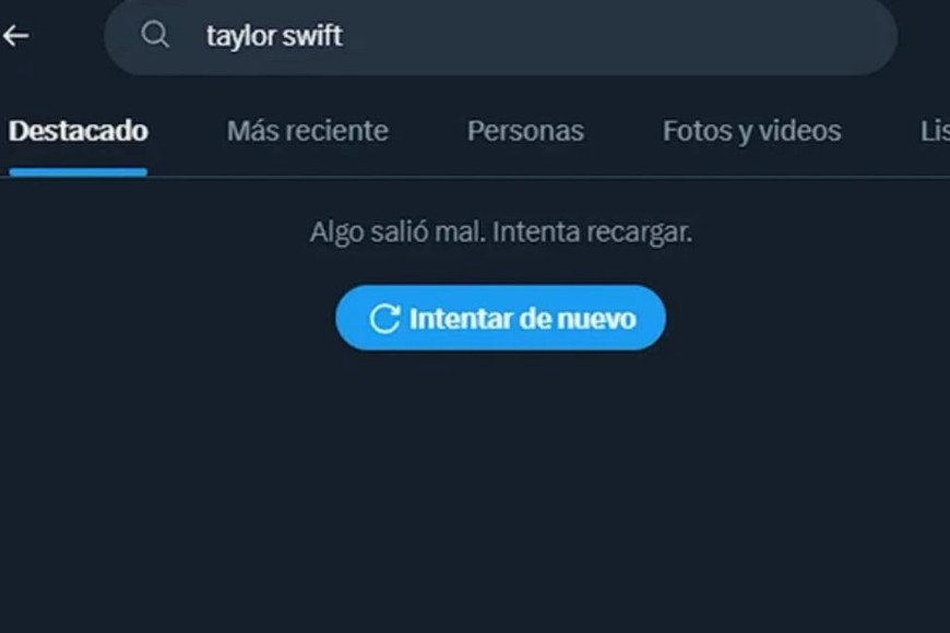 Así aparecían las búsquedas sobre Taylor Switf en X.