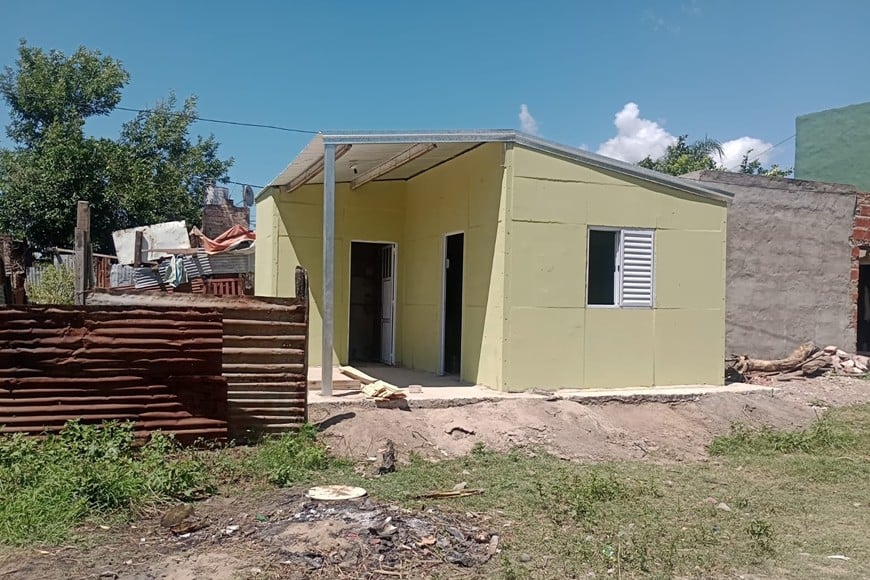 Las viviendas levantadas en El Arenal.

Gentileza.
