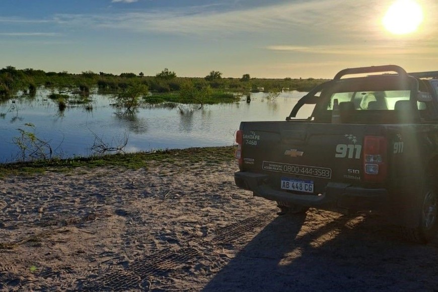 Hombre ahogado en el arroyo El Rey en Reconquista