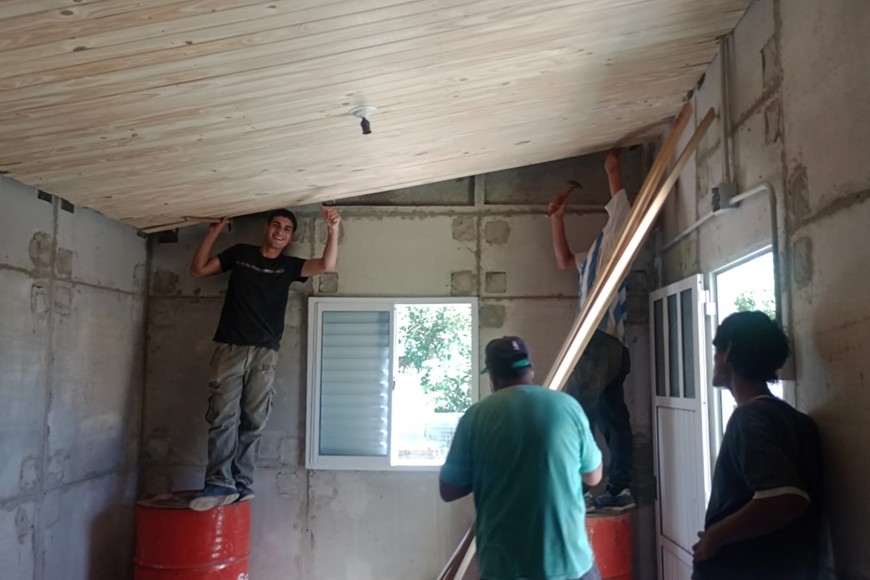 Las viviendas levantadas en El Arenal.

Gentileza.