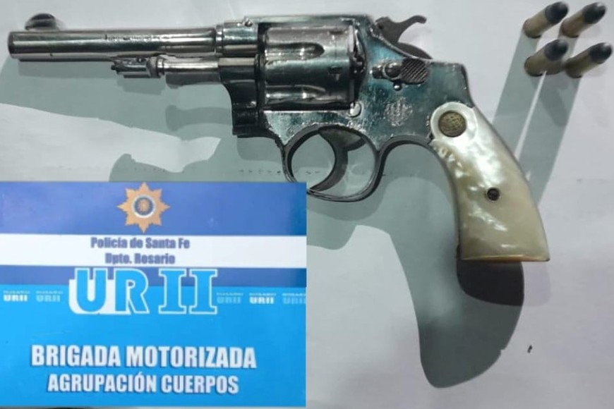 Algunas de las armas que fueron secuestradas.