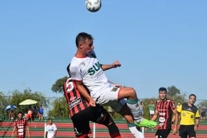 El Sojero hizo méritos para llevarse el cotejo, Patrón para quedarse con la igualdad, que era negocio. Créditos: gentileza