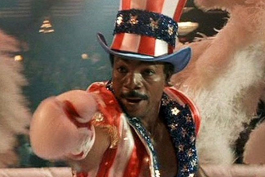 Carl Weathers en 'Rocky IV' (1985). Créditos: Metro Goldwyn Mayer
