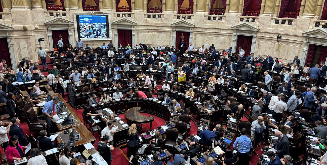 "El momento del debate ha terminado": el gobierno presiona para que se vote la Ley Ómnibus