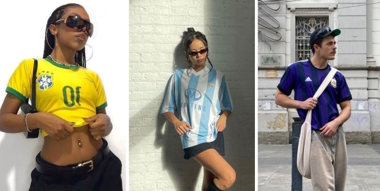 Bloke core: las camisetas de fútbol ahora son tendencia